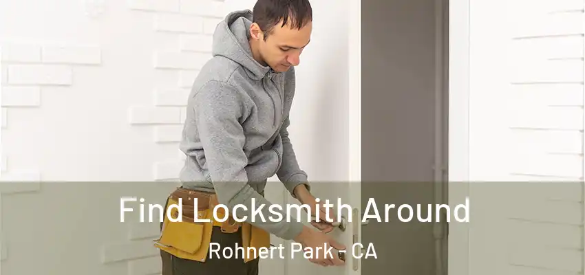 Find Locksmith Around Rohnert Park - CA