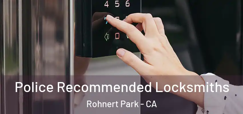  Police Recommended Locksmiths Rohnert Park - CA
